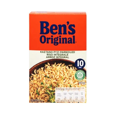BENS Original brown parboiled rice 10 min 500g