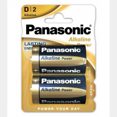 PANASONIC ΜΠΑΤΑΡΙΕΣ ΑΛΚΑΛΙΚΕΣ D2 LR20 1.5V