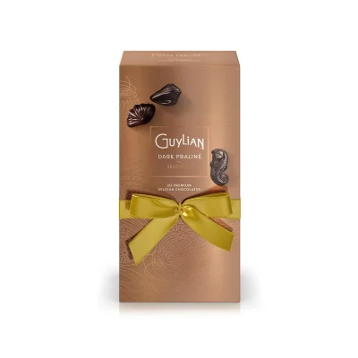 Guylian Chocolates Gift Box Sea Shell 225gr Dark Pralines