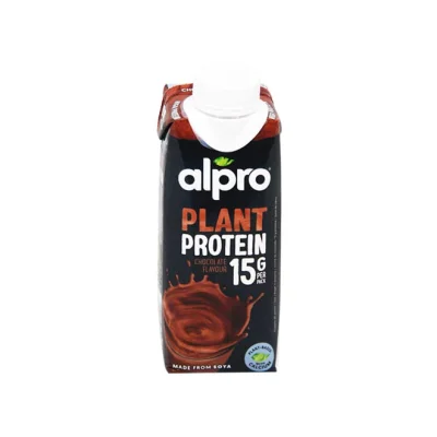 ALPRO Plant Protein 15G soya chocolate flavour drink 250ml