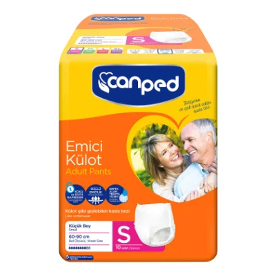 Canped Absorbent Panty Adult Diaper Size S 10 pc
