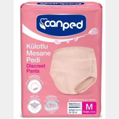 Canped Panty Bladder Pad Medium 10 pcs