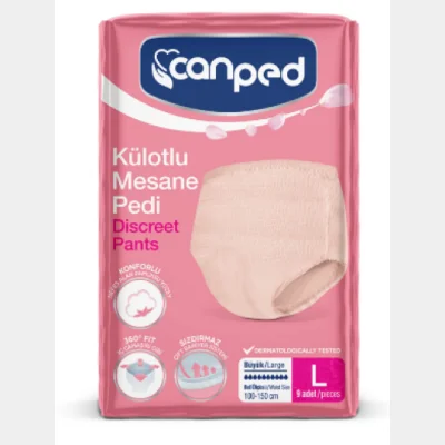 Canped Panty Bladder Pad Large 9 pcs