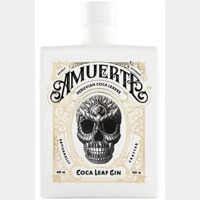 Amuerte Coca Leaf Gin - White Edition 43% 70cl