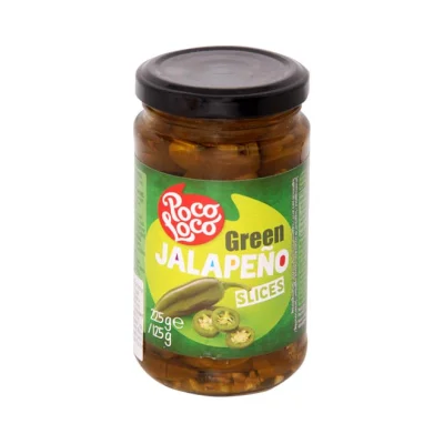 POCO LOCO green jalapeno slices 225g