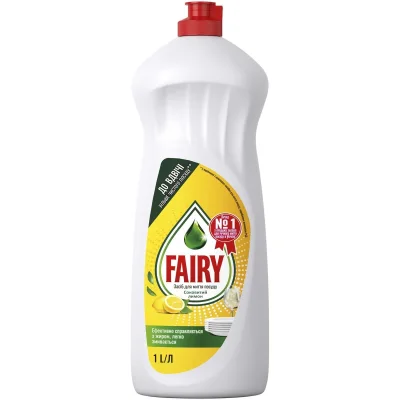 Fairy Dish Washing Liquid Lemon 1L