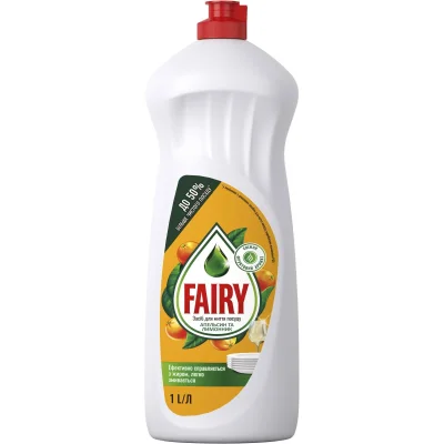 Fairy Dish Washing Liquid Orange Lemon 1L