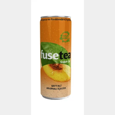 Fuse Tea Flavored Drink Peach (Can) 330 ml