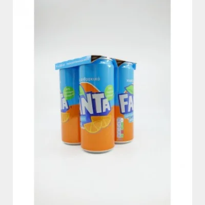 FANTA ΠΟΡΤΟΚΑΛΑΔΑ ΜΠΛΕ ΚΟΥΤΙ 330ml 4pack