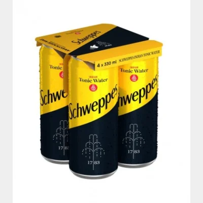 SCHWEPPES TONIC BOX 330ml 4pack