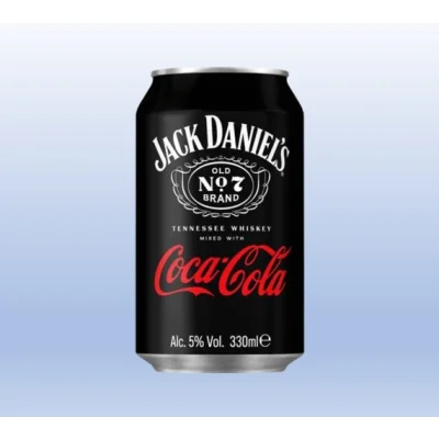 Jack Daniels & Coca Cola 330mL 5%Alc
