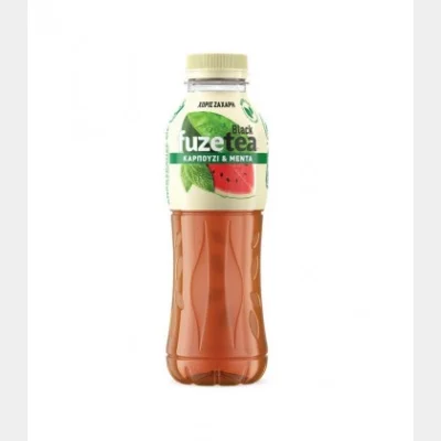 FUZE BLACK ICE TEA ΚΑΡΠΟΥΖΙ-ΜΕΝΤΑ ZERO SUGAR 500ml pet