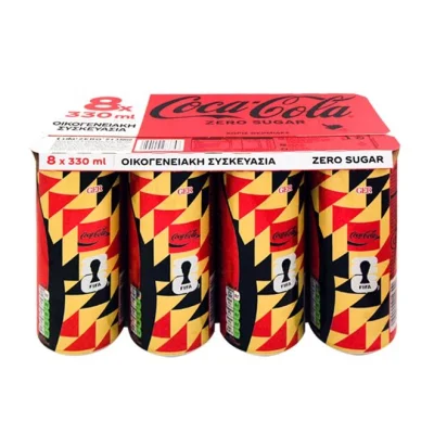 can COCA COLA 8x330ml zero