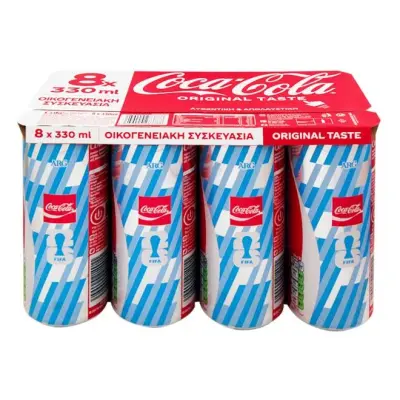 can COCA COLA 8x330ml