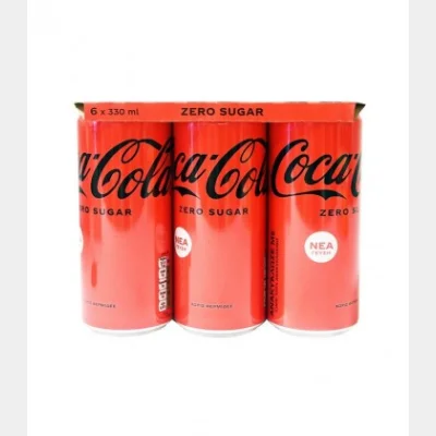 COCA COLA ZERO ΚΟΥΤΙ 330ml
