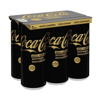 can COCA COLA Caffeine Free 6x330ml - Zero sugar