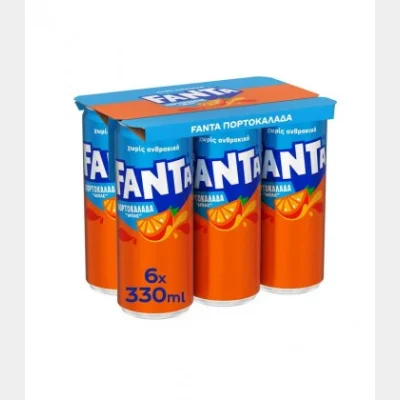 FANTA ΠΟΡΤΟΚΑΛΑΔΑ ΜΠΛΕ ΚΟΥΤΙ 330ml