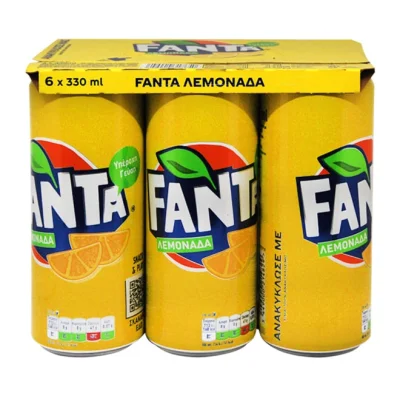 can FANTA lemonade 6x330ml
