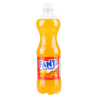 Fanta Mandarin Zero 500ml Bottle
