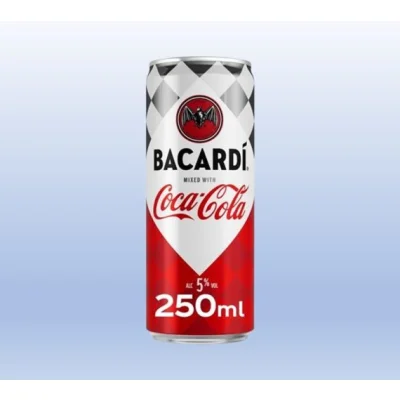 Bacardi Cola 250mL 5%Alc