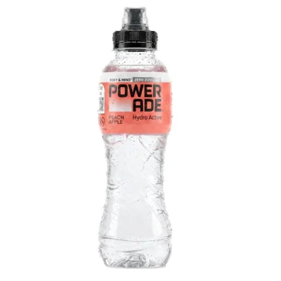 POWERADE ACTIVE WATER 500ml PEACHAPPLE