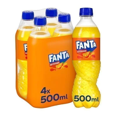 FANTA ORANGEADE 4x500ml