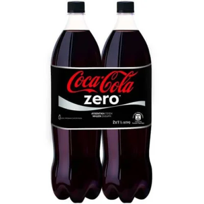 COCA COLA ZERO 1,5lt. 2pcs