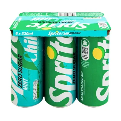 can SPRITE lemon lime - mint 6x330ml - zero sugar