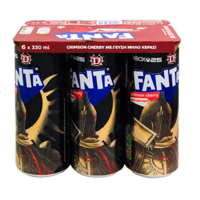 can FANTA grimson cherry 6x330ml