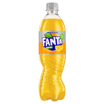 Fanta Orange Zero 500ml Bottle