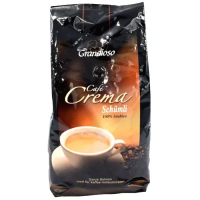Grandioso Crema Schümli Coffee Beans 1000g