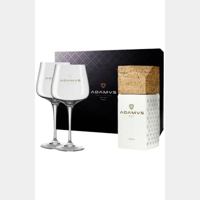 Adamus Organic Dry Gin + 2 Glasses 44,4% 70cl