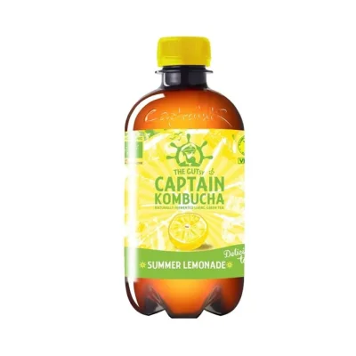 pet CAPTAIN KOMBUCHA 400ml - Summer Lemonade