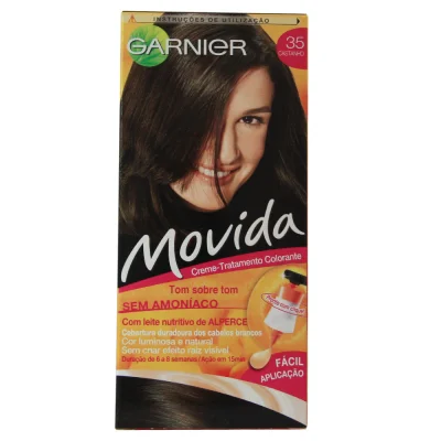 Garnier dye 35 Color treatment.