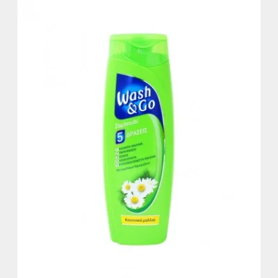 WASH & GO SHAMPOO ΚΑΝΟNΙΚΑ 400ml