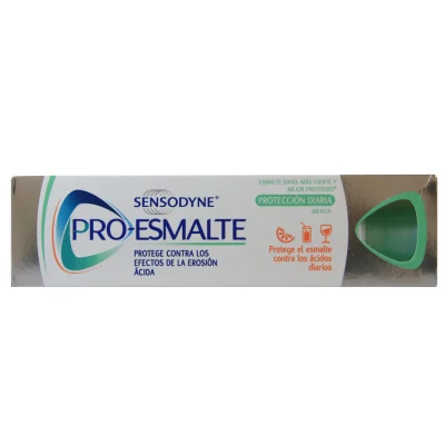 Sensodyne toothpaste 75 ml. Acids protect.