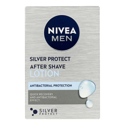 NIVEA Aftershave lotion 100ml Silver Protect