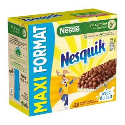 Nesquik NESTLÉ NESQUIK Cereal Bar MP 12(12x25g) N4 PT