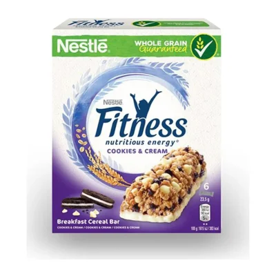 Fitness Cookies & Cream Bars 141g