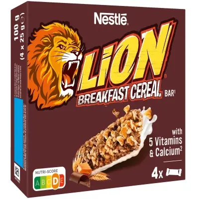 Lion Cereal Bars 4x 25g