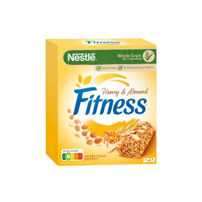 Fitness Honey & Almonds Bars 141g