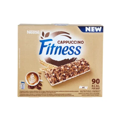 Nestlè Fitness Bars Cappuccino 4x23.5gr Cereal