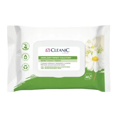 Cleanic Moisturized Paper A40 Chamomile