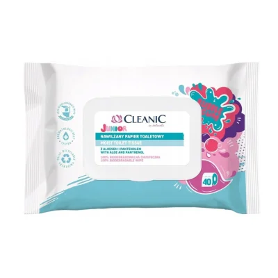 Cleanic Moisturized Paper A40 Junior