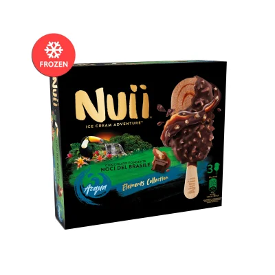 Nuii 3pcs x71.3gr Dark Chocolate & Brazil Walnuts