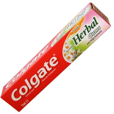 Colgate toothpaste 75 ml. Herbal Camomile.