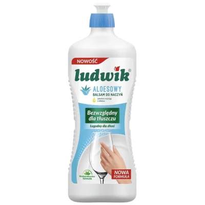 Ludwik Dishwashing Liquid Aloe Balsam 900g
