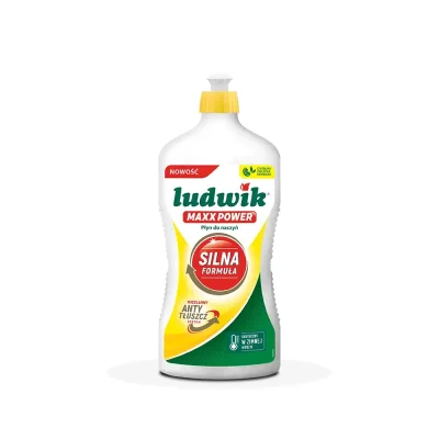 Ludwik Dishwashing Liquid Maxx Power Lemon 725ml