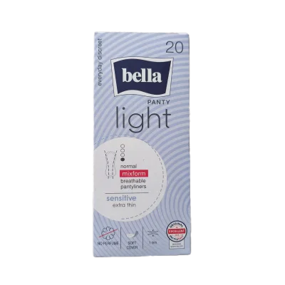 BELLA PANTY LIGHT SENSITIVE EXTRA THIN 20PCS