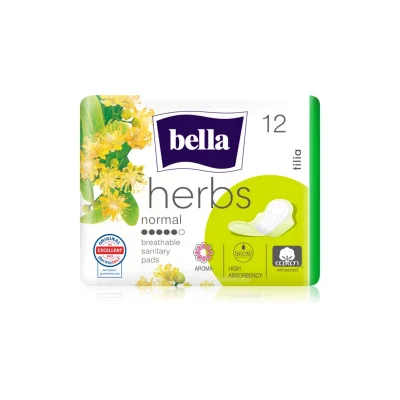 Bella Herbs Tilia Sanitary Pads 12 pack